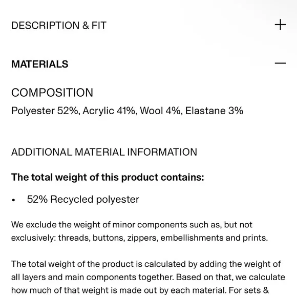 Cream Fine Rib Knit Sweater - Picture 10 of 10